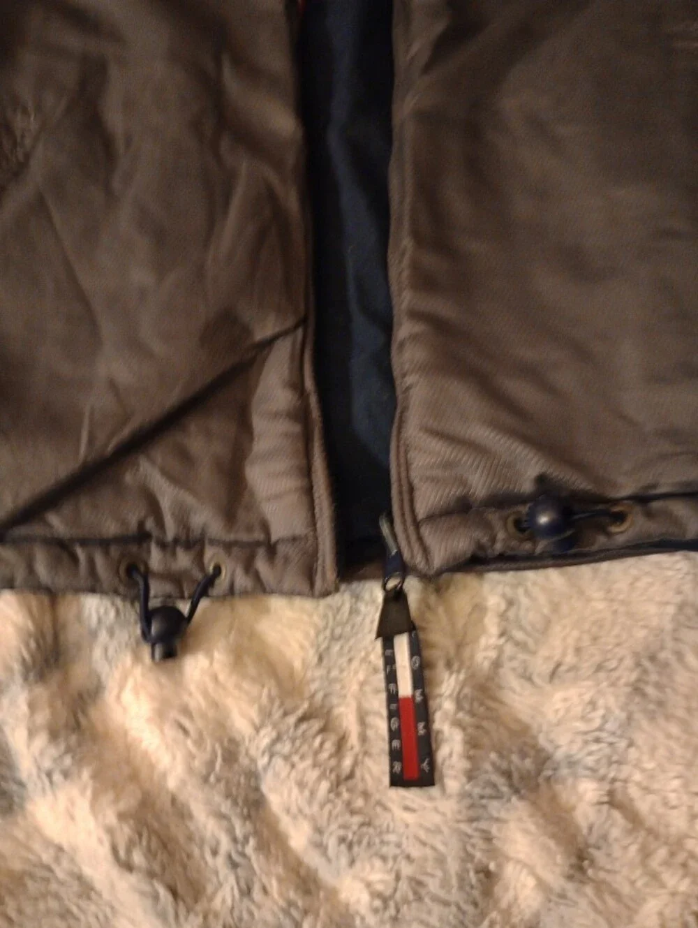 VTG Reversible Colorblock Windbreaker Puffer & Hidden Hood Jacket- Unisex Style